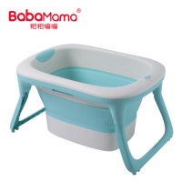 Newborn Bathtub Foldable Newborn Wash Infant Collapsible Shower Portable Large Baby Babytub Plastic Bath Tub